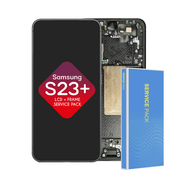 Samsung Galaxy S23 Plus LCD + Frame ( Service Pack ) ( Black )