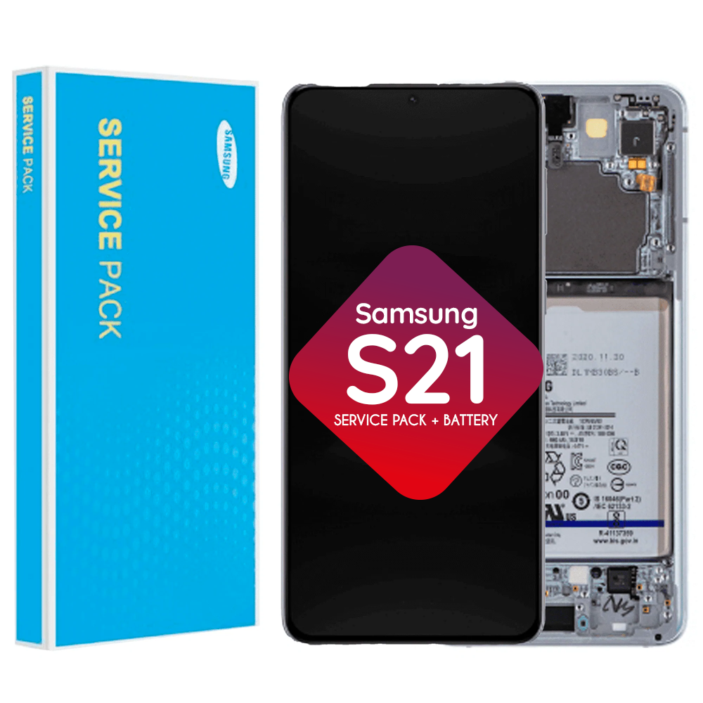 Samsung Galaxy S21 LCD + Frame ( Service Pack ) – CELL RESCUE CENTER