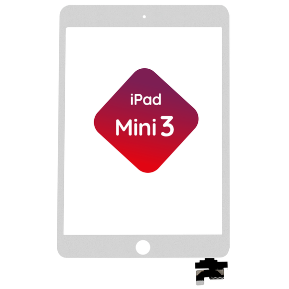 iPad Mini 3 Complete Digitizer (White)