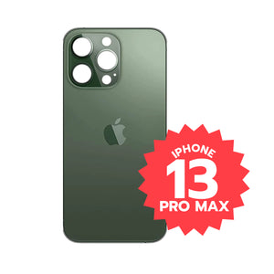 iPhpne 13 Pro Max Back Glass ( Big Hole ) ( Green )