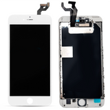 iPhone 6S Plus LCD Vivid ( White ) + Backplate Installed