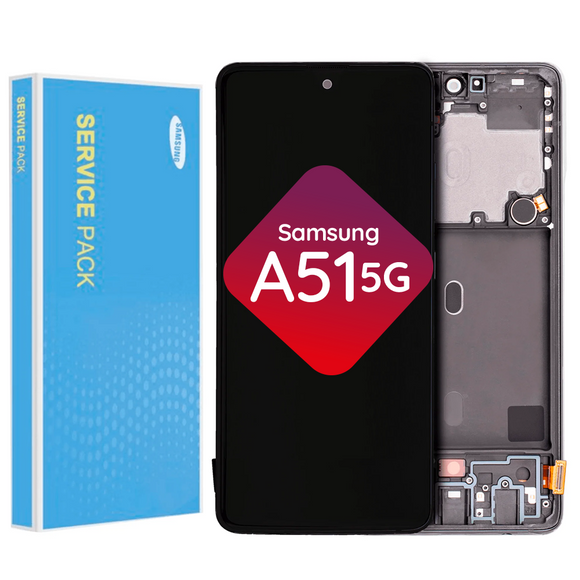 Samsung Galaxy A51 5G LCD + Frame (Service Pack)