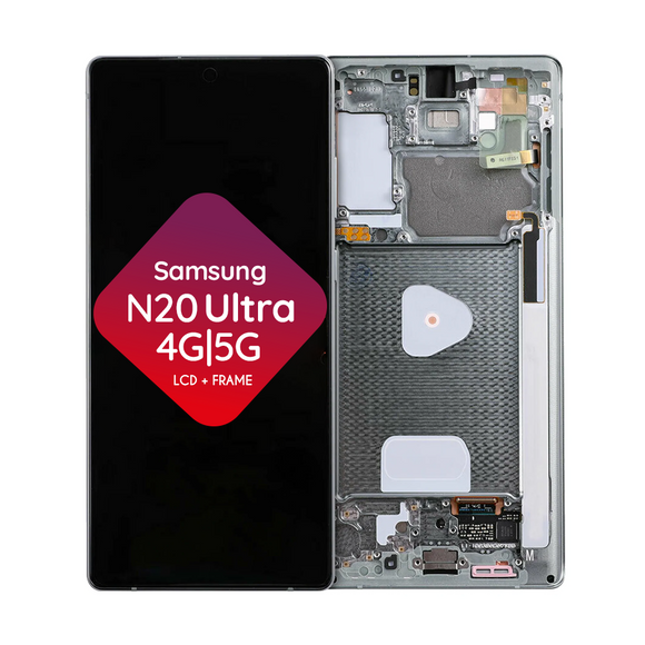Samsung Galaxy Note 20 Ultra 4G / 5G LCD + Frame ( Black )