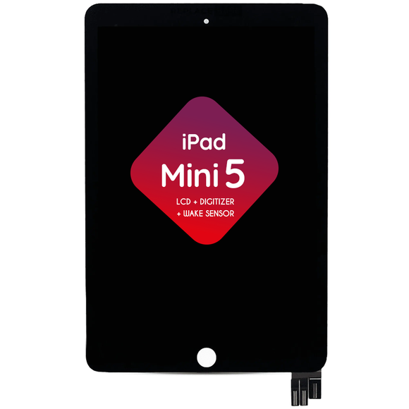 iPad Mini 5 LCD + Digitizer + Wake Sensor (Black)