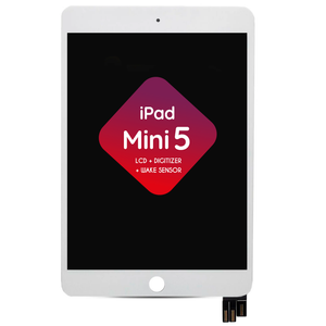 iPad Mini 5 LCD + Digitizer + Wake Sensor (White)