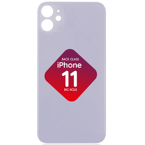 iPhone 11 Back Glass (Big Hole) (Purple)