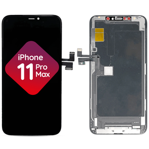 Apple :: iPhone Repair Parts :: iPhone 11 Pro Parts :: iPhone 11 Pro  Premium Black Soft OLED and Digitizer Glass Screen Replacement