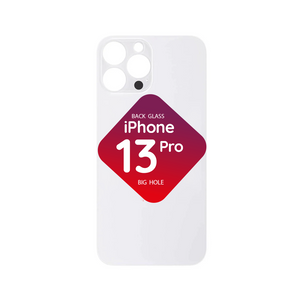 iPhone 13 Pro Back Glass (Big Hole) (Silver)