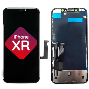 iPhone XR LCD CRC Platinum + Backplate Installed